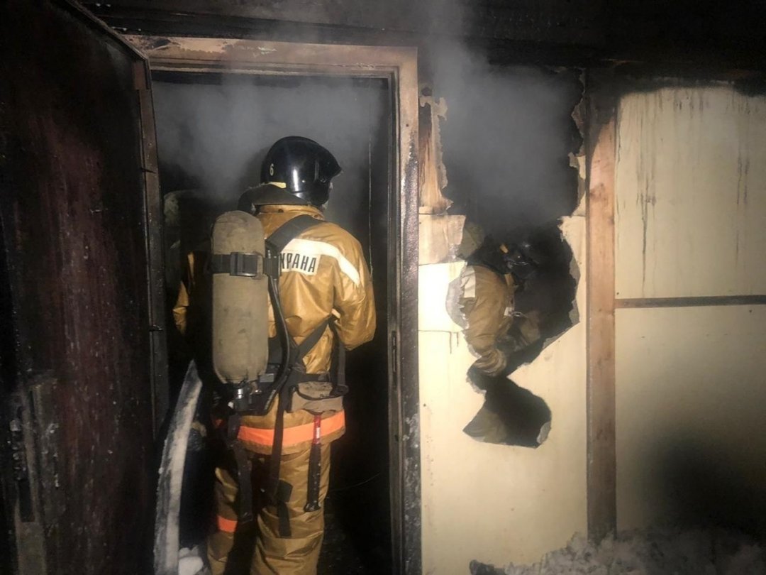 Пожар в частном жилом доме в Чертковском районе